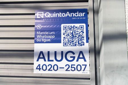 Apartamento para alugar com 36m², 1 quarto e sem vaga Apartamento para alugar com 36m², 1 quarto e sem vagaPlaca