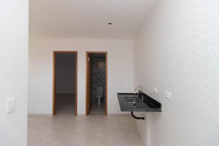 Apartamento para alugar com 36m², 1 quarto e sem vaga Apartamento para alugar com 36m², 1 quarto e sem vagaCozinha e Área de Serviço