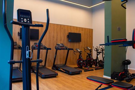 Studio à venda com 27m², 1 quarto e sem vaga Studio à venda com 27m², 1 quarto e sem vagaAcademia