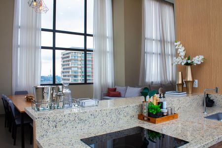 Studio à venda com 27m², 1 quarto e sem vaga Studio à venda com 27m², 1 quarto e sem vagaSalão de Festas - Rooftop