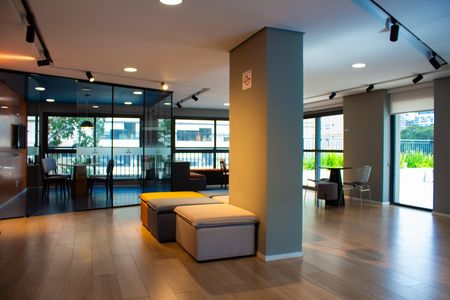 Studio à venda com 27m², 1 quarto e sem vaga Studio à venda com 27m², 1 quarto e sem vagaCoworking