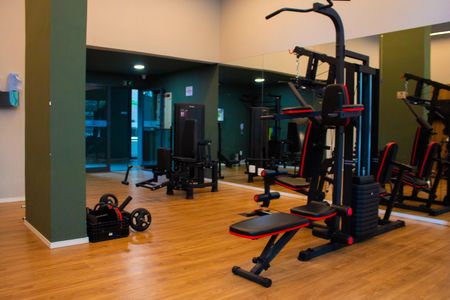 Studio à venda com 27m², 1 quarto e sem vaga Studio à venda com 27m², 1 quarto e sem vagaAcademia