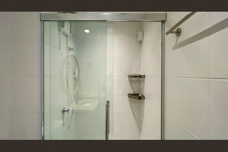 Studio para alugar com 25m², 1 quarto e sem vaga Studio para alugar com 25m², 1 quarto e sem vagaBanheiro da Suíte