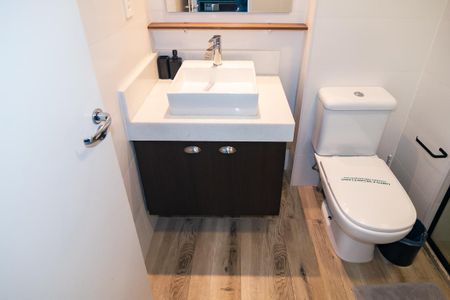 Banheiro 1 de kitnet/studio à venda com 2 quartos, 50m² em Consolação, São Paulo