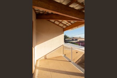 Varanda da Suíte de casa à venda com 3 quartos, 180m² em Rio Branco, Belo Horizonte