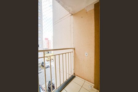 Varanda da sala de apartamento para alugar com 2 quartos, 50m² em Jardim Santa Cristina, Santo André
