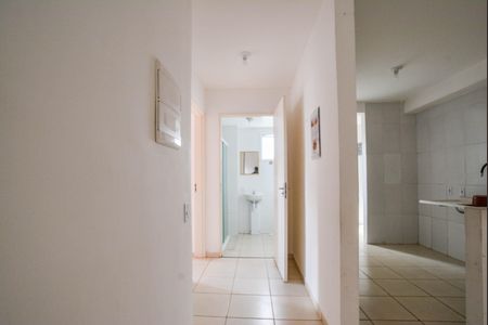 Corredor de apartamento para alugar com 2 quartos, 50m² em Jardim Santa Cristina, Santo André