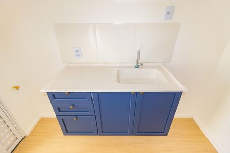 Apartamento à venda com 56m², 1 quarto e sem vagaDetalhe - Cozinha