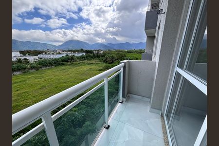 Varanda de kitnet/studio para alugar com 1 quarto, 33m² em Recreio dos Bandeirantes, Rio de Janeiro