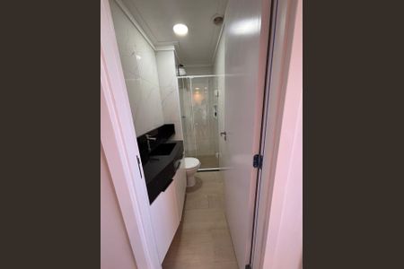 Banheiro de apartamento para alugar com 2 quartos, 33m² em Veleiros, São Paulo