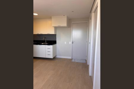 Cozinha de apartamento para alugar com 2 quartos, 33m² em Veleiros, São Paulo