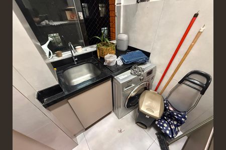 Área de Serviço de apartamento para alugar com 2 quartos, 70m² em Barro Preto, Belo Horizonte