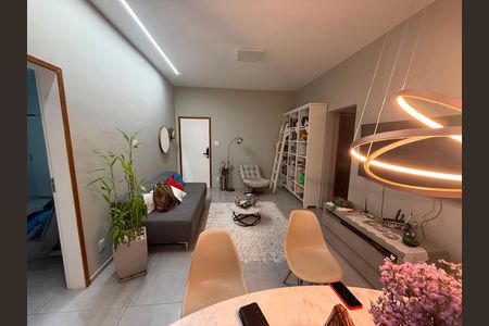 sala de apartamento para alugar com 2 quartos, 70m² em Barro Preto, Belo Horizonte