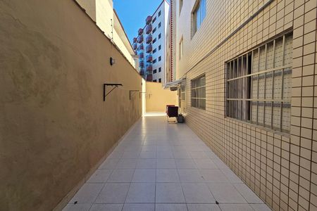 Área comum - Churrasqueira de apartamento para alugar com 1 quarto, 48m² em Vila Caiçara, Praia Grande