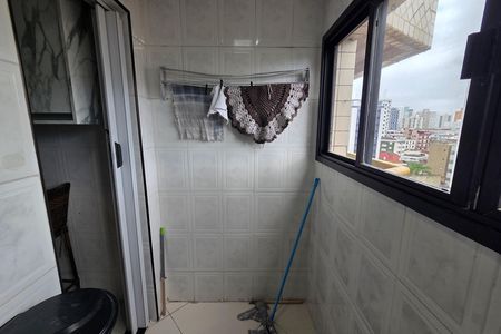 Área de Serviço de apartamento para alugar com 2 quartos, 104m² em Vila Assuncao, Praia Grande