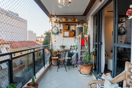 Varanda de apartamento à venda com 4 quartos, 126m² em Tijuca, Rio de Janeiro