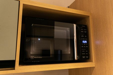 Studio à venda com 31m², 1 quarto e sem vaga Studio à venda com 31m², 1 quarto e sem vagaCozinha - Microondas