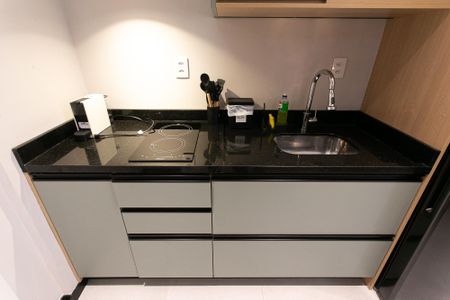 Studio à venda com 31m², 1 quarto e sem vaga Studio à venda com 31m², 1 quarto e sem vagaCozinha