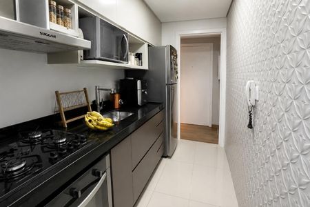 Cozinha de apartamento para alugar com 2 quartos, 35m² em Portal dos Gramados, Guarulhos