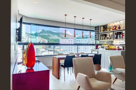 Varanda de apartamento para alugar com 4 quartos, 134m² em Buritis, Belo Horizonte