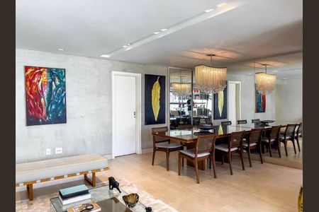 Sala de apartamento para alugar com 4 quartos, 134m² em Buritis, Belo Horizonte