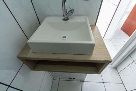 Banheiro de apartamento à venda com 1 quarto, 36m² em Vila Jerusalem, São Bernardo do Campo