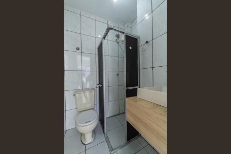 Banheiro de apartamento à venda com 1 quarto, 36m² em Vila Jerusalem, São Bernardo do Campo