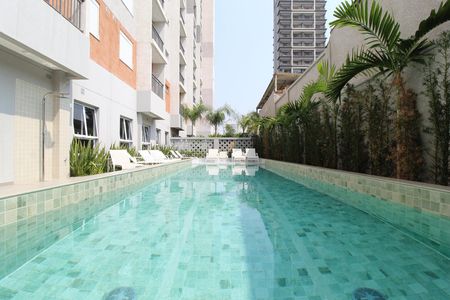 Área Comum - Piscina de apartamento para alugar com 2 quartos, 37m² em Moema, São Paulo