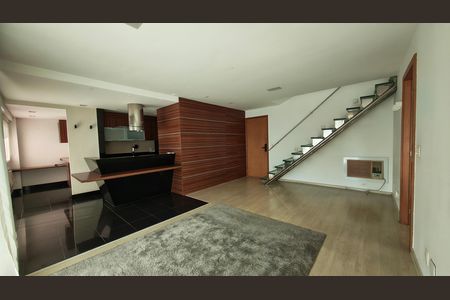 Sala de apartamento à venda com 1 quarto, 191m² em Barra da Tijuca, Rio de Janeiro