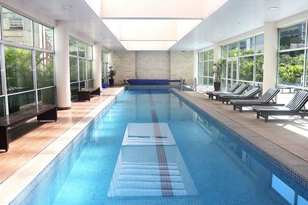 Apartamento à venda com 47m², 1 quarto e 1 vagaPiscina Coberta