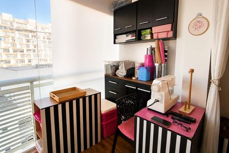 Apartamento à venda com 47m², 1 quarto e 1 vaga Apartamento à venda com 47m², 1 quarto e 1 vagaVaranda