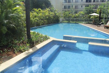 Apartamento à venda com 47m², 1 quarto e 1 vagaPiscina