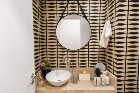 Lavabo de apartamento à venda com 1 quarto, 47m² em Bela Vista, São Paulo