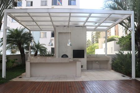 Apartamento à venda com 47m², 1 quarto e 1 vagaChurrasqueira