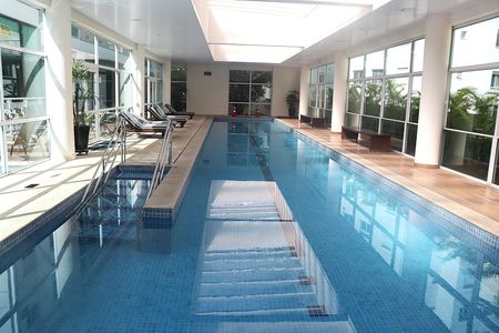 Apartamento à venda com 47m², 1 quarto e 1 vagaPiscina Coberta