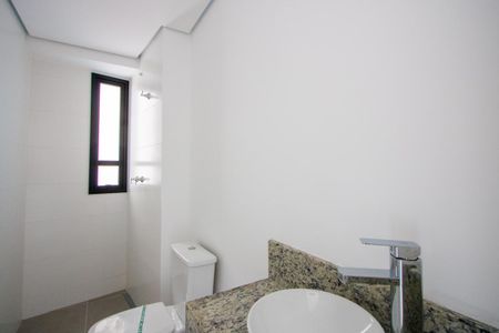 Banheiro de apartamento à venda com 1 quarto, 31m² em Jardim, Santo André