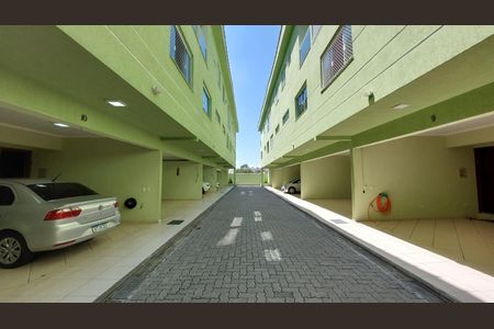 Garagem de casa de condomínio à venda com 3 quartos, 137m² em Jardim Santo Antônio, Santo André