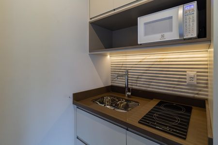 Studio para alugar com 28m², 1 quarto e sem vaga
