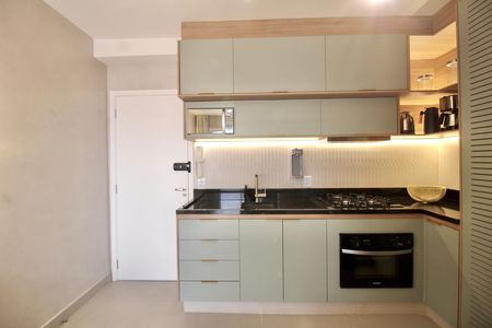 Cozinha de apartamento à venda com 1 quarto, 32m² em Brás, São Paulo