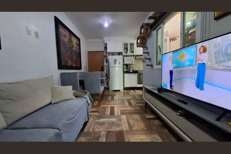 Sala de apartamento para alugar com 2 quartos, 52m² em Vila Apiai, Santo André