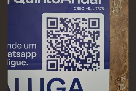 Placa  de apartamento para alugar com 1 quarto, 25m² em Centro, Rio de Janeiro