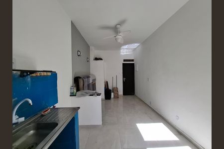 Sala/Quarto/Cozinha  de apartamento para alugar com 1 quarto, 25m² em Centro, Rio de Janeiro