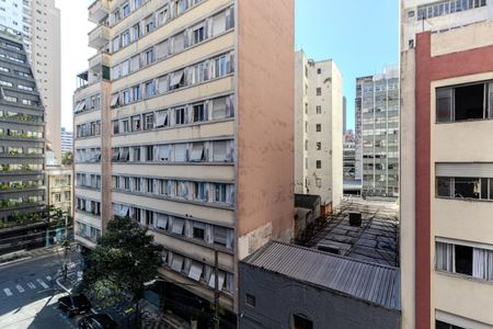 Vista de kitnet/studio à venda com 1 quarto, 19m² em República, São Paulo