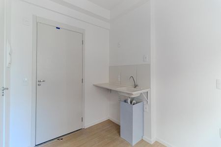Cozinha de kitnet/studio à venda com 1 quarto, 19m² em República, São Paulo