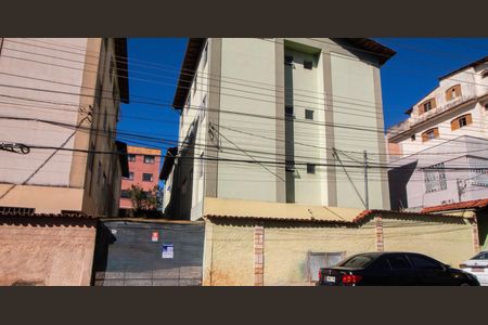 Fachada do Prédio de apartamento à venda com 2 quartos, 52m² em Caiçara-adelaide, Belo Horizonte