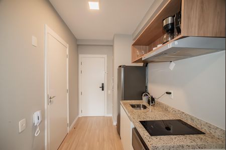Studio para alugar com 26m², 1 quarto e sem vaga Studio para alugar com 26m², 1 quarto e sem vagaCozinha