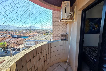 Varanda do Quarto 1 de apartamento para alugar com 2 quartos, 80m² em Vilamar, Praia Grande