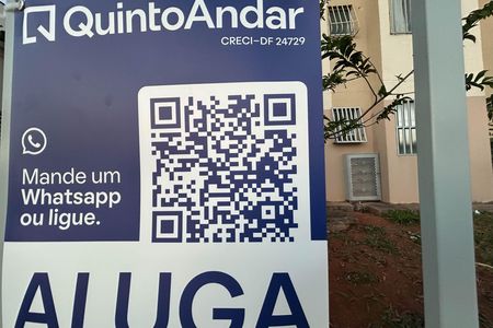 Placa de apartamento para alugar com 2 quartos, 45m² em Paranoa, Brasília
