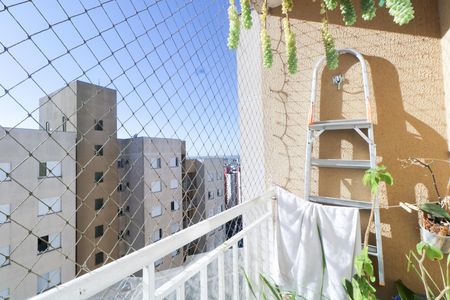 Varanda de apartamento para alugar com 2 quartos, 45m² em Jardim Santa Cristina, Santo André