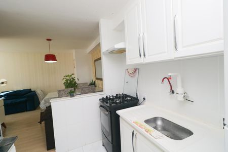 Cozinha de apartamento para alugar com 2 quartos, 45m² em Jardim Santa Cristina, Santo André